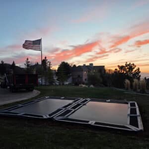 Junior Olympian 10x14' In Ground Trampoline